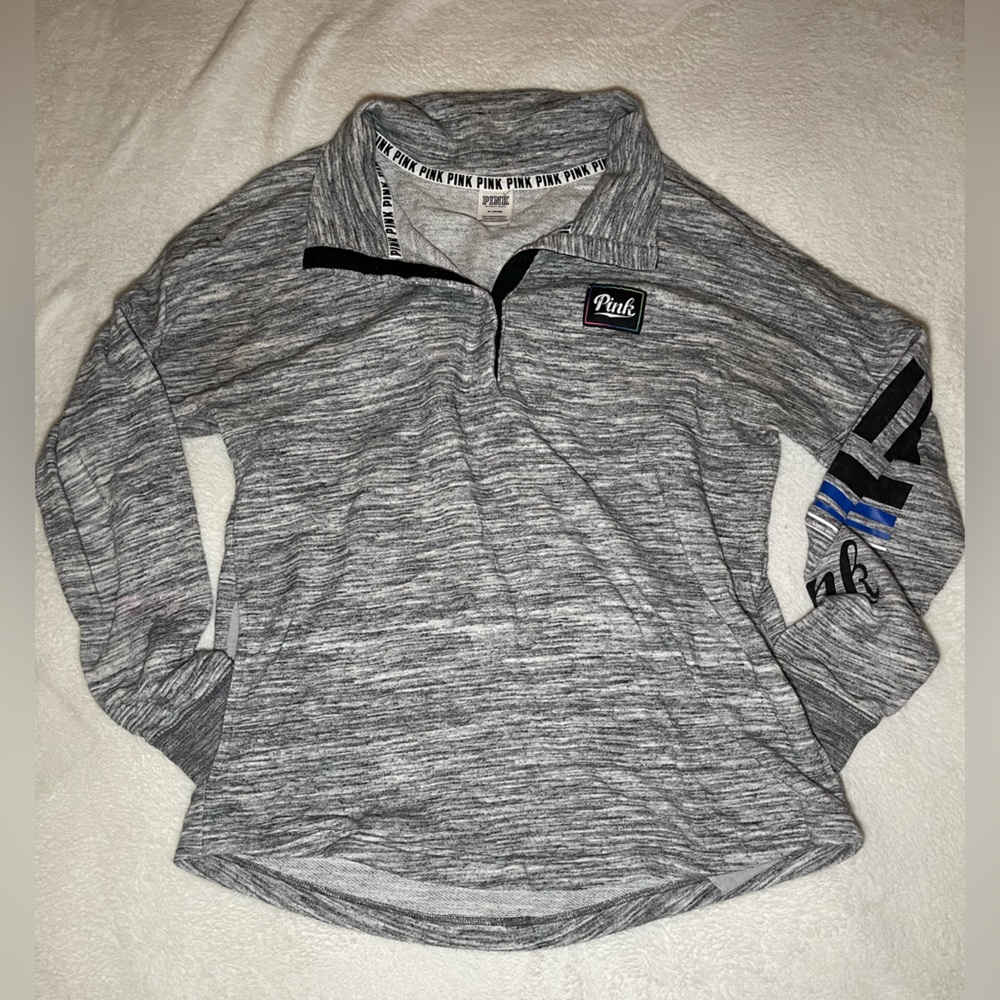 PINK Pullover Quarter Zip